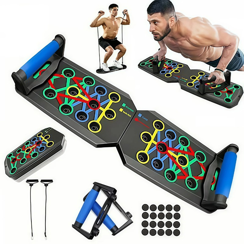 Sports Equipment Near Me - Tavola pieghevole per flessioni con bande