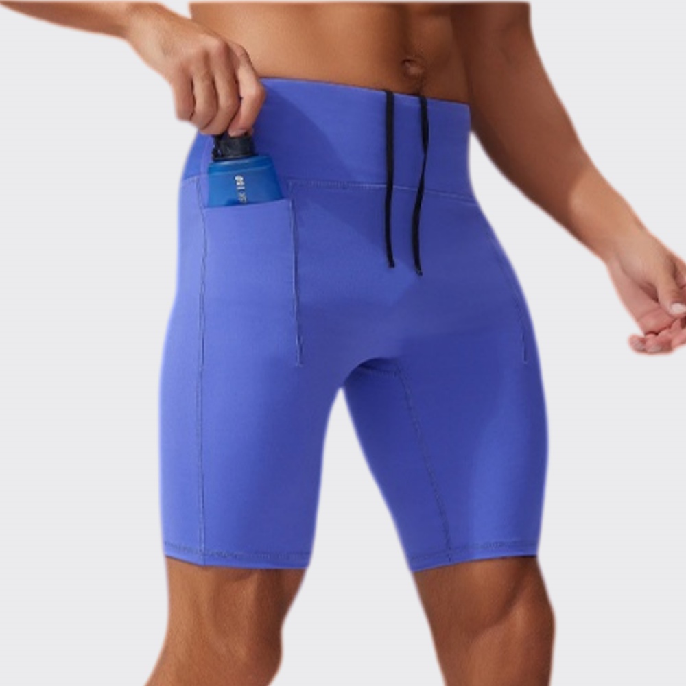 Sports Equipment Logos - Pantaloncini Sportivi da Corsa per Uomo,