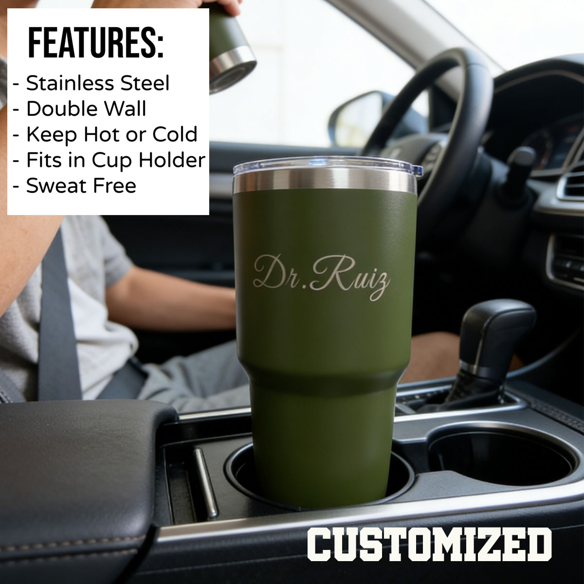 Tumbler Personalizzato da 30 o - Sports Water Bottle Insulated recensione e prezzo