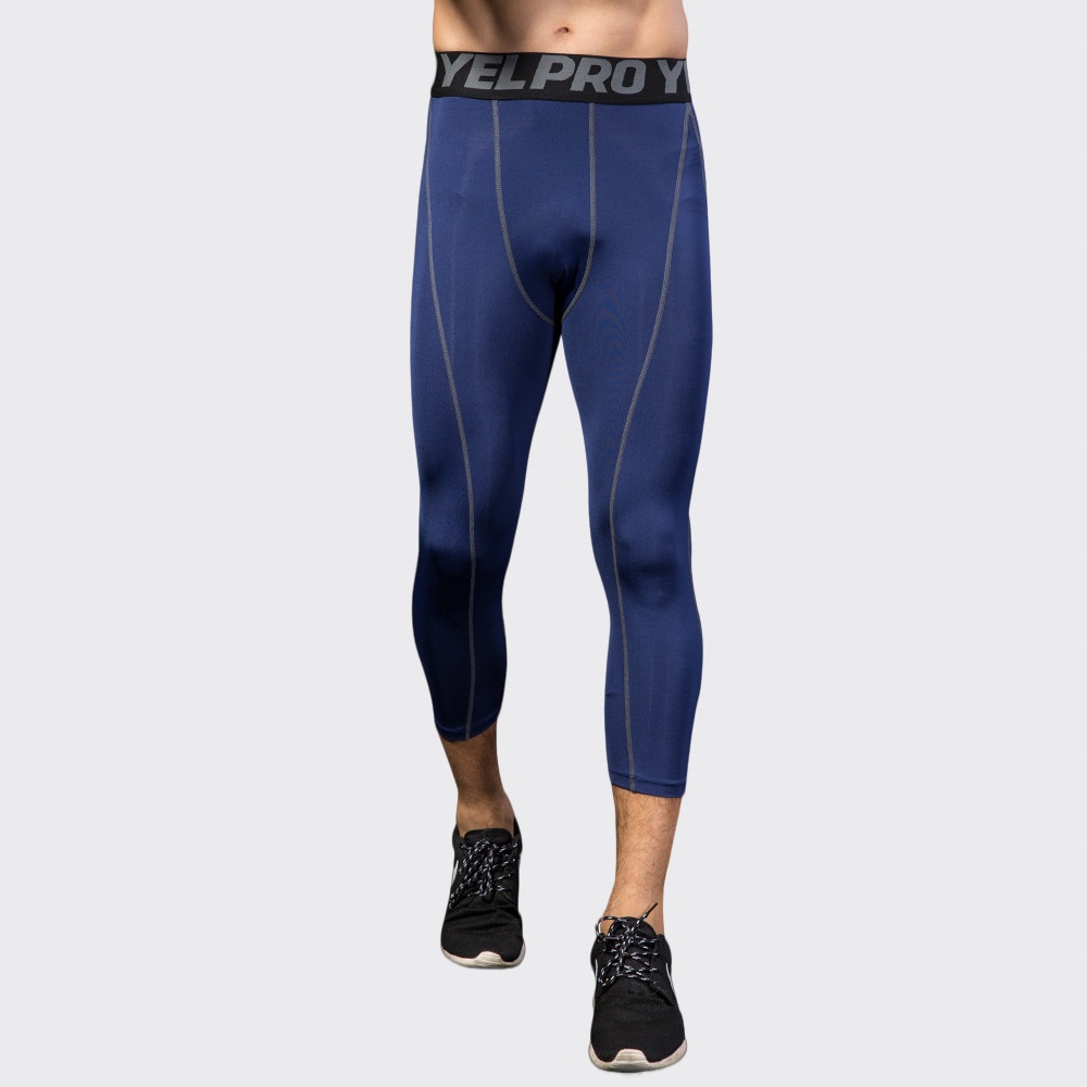 Leggings compressivi da uomo p - Sports Equipment Logos recensione e prezzo