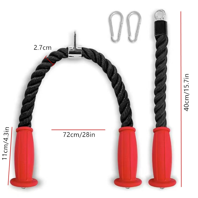 Corde ergonomiche per tricipit - Sports Equipment Near Me recensione e prezzo